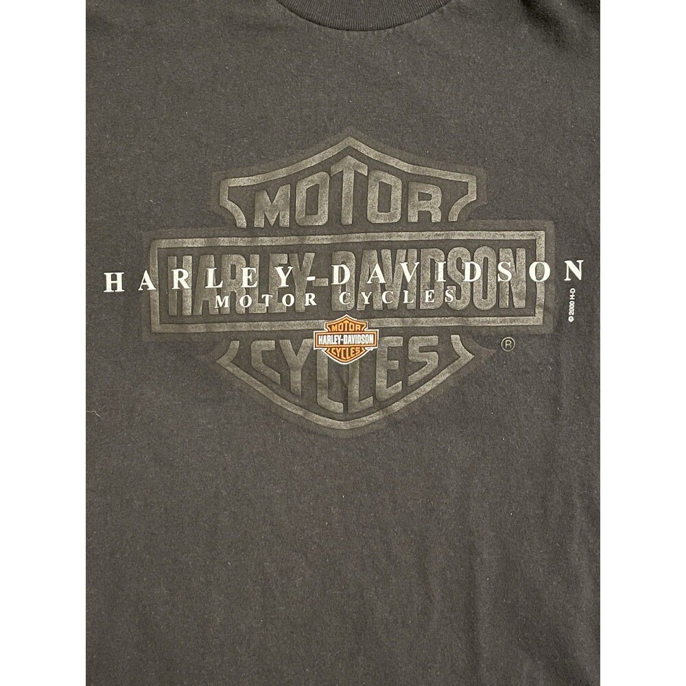 Harley-Davidson Men's T-Shirt Size Large Cool Graphic California Santa Barbara